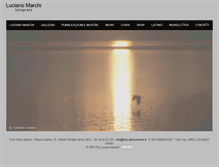 Tablet Screenshot of lucianomarchi.com